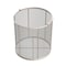 Anysizebasket Round Wire Mesh Basket: 12Dia. x 12H, 304 SS, 1/4 Rod Frame, Mesh: 4 x .063 TMT-120RND120-C04S - alternate 2